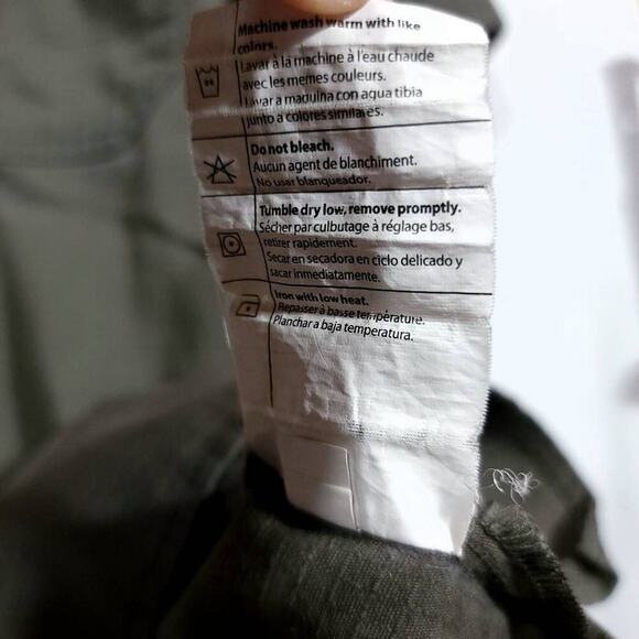 Carhartt Scrub Top Unisex Xl Shirt Green Gray Tshirt Work Nurse​​ - Picture 6 of 6